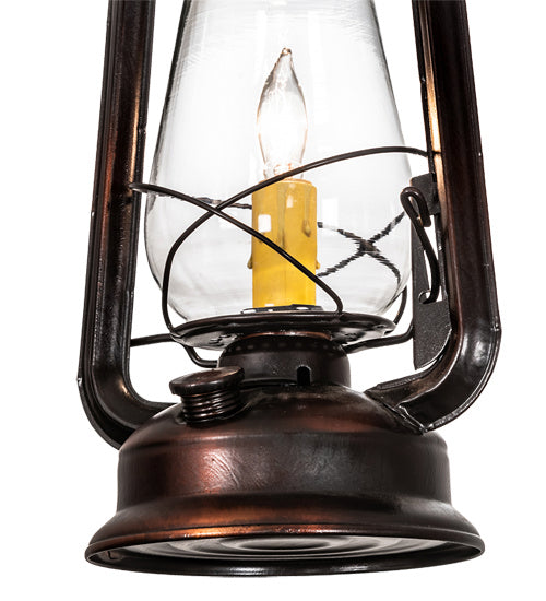 Meyda Tiffany Miners Lantern 218760 Pendant Light - Vintage Copper
