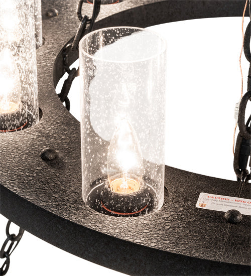 Meyda Tiffany Loxley 219493 Chandelier Light - Antique Copper