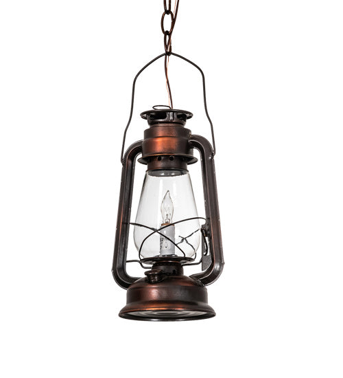 Meyda Tiffany Miners Lantern 220231 Pendant Light - Vintage Copper