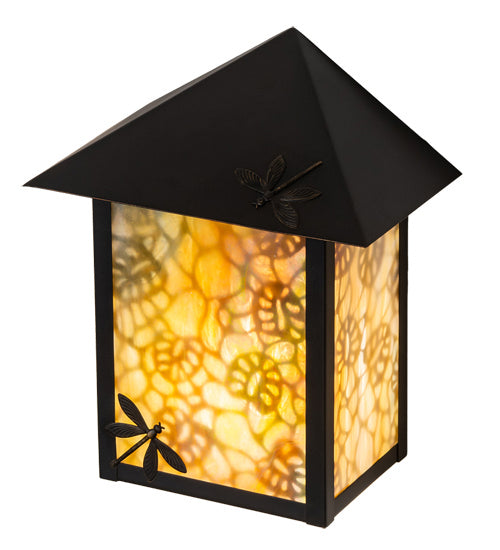 Meyda Tiffany Lighting 28473 Seneca One Light Wall Sconce Outdoor Bronze / Dark