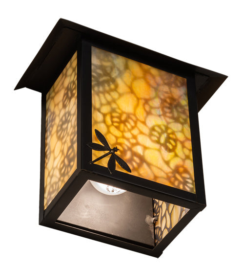 Meyda Tiffany Lighting 28473 Seneca One Light Wall Sconce Outdoor Bronze / Dark