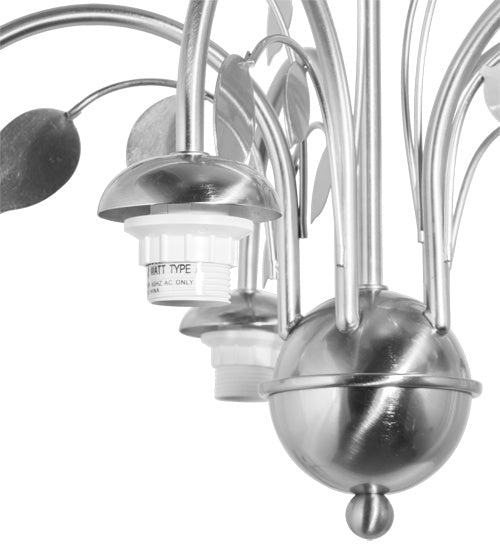 Meyda Tiffany Tulip 69887 Pendant Light - Chrome