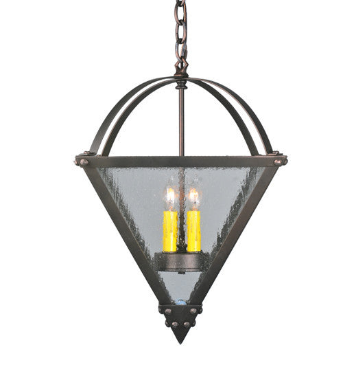 2nd Avenue Pyramid 864-17 Pendant Light - Mahogany Bronze