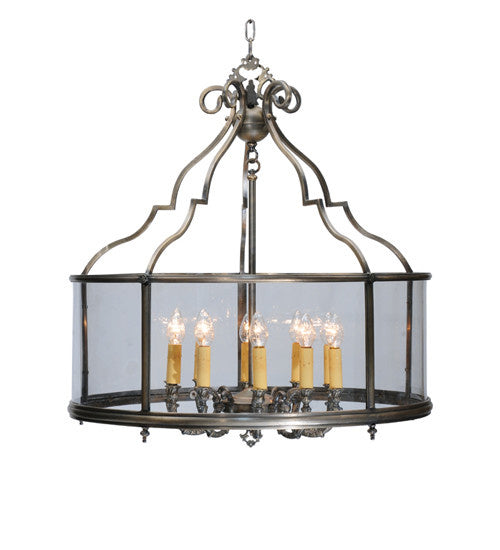 2nd Avenue Sanctuary 30880-5 Chandelier Light - Antique Brass