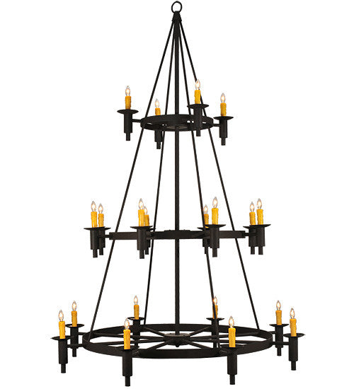 2nd Avenue Carella 200037-1 Chandelier Light - Dark Roast