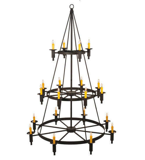 2nd Avenue Carella 200037-1 Chandelier Light - Dark Roast