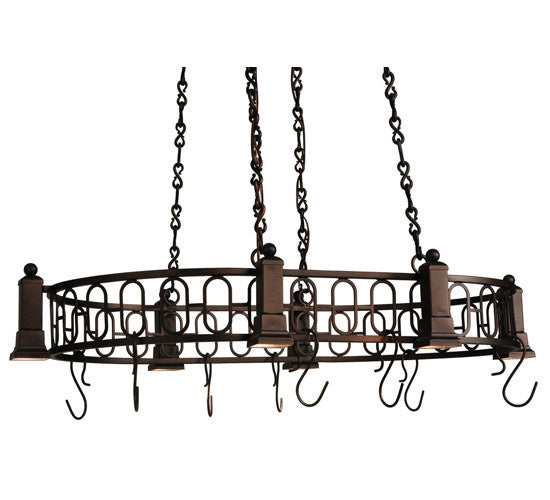 2nd Avenue Revival 34944-17 Chandelier Light - Mahogany Bronze