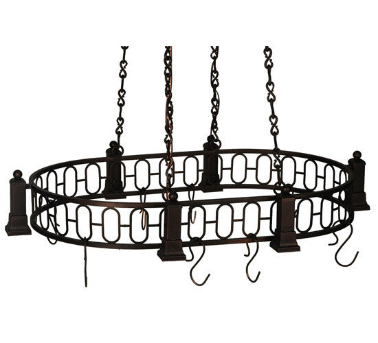 2nd Avenue Revival 34944-17 Chandelier Light - Mahogany Bronze