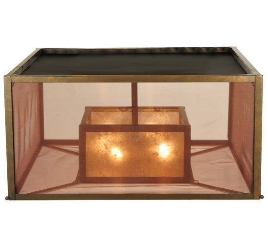 2nd Avenue Quadrato 200116-4 Ceiling Light - Gilded Tobacco