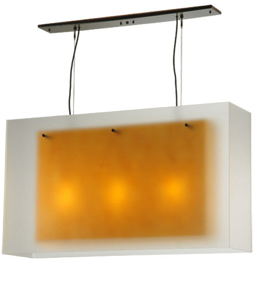 2nd Avenue Quadrato 5633-18.MED Pendant Light - Timeless Bronze