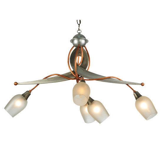 2nd Avenue Ballerina 200270-2.MOD Chandelier Light - Copper And Steel Clear Coated