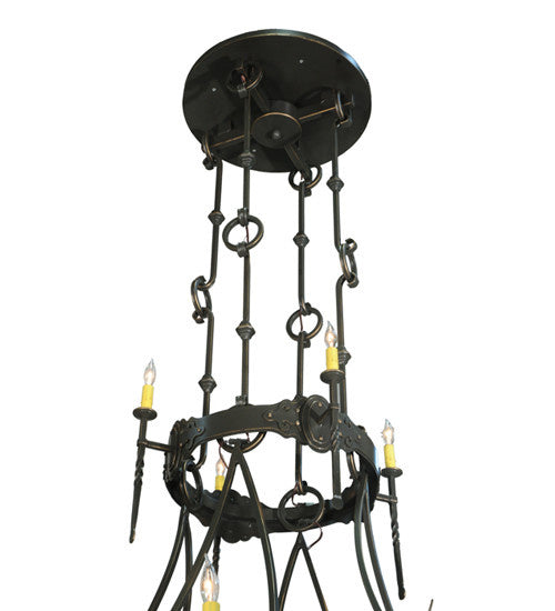 2nd Avenue Stag 48259-231 Chandelier Light - Timeless Bronze