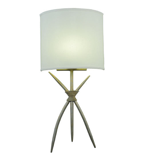 2nd Avenue Sabre 47110-187 Wall Sconce Light - Champagne Silver Metallic
