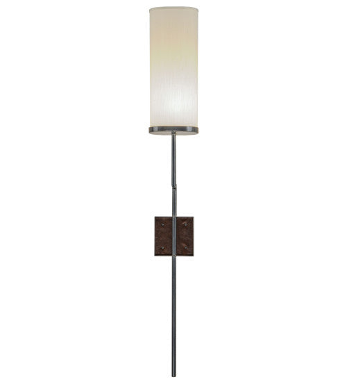 2nd Avenue Ausband 202247-6 Wall Sconce Light - Black Chrome On Nickel