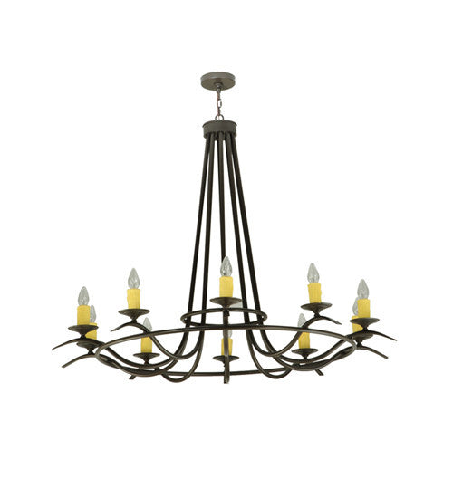 2nd Avenue Octavia 01.0770.60.MED Chandelier Light - Timeless Bronze