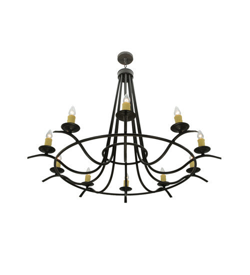 2nd Avenue Octavia 01.0770.60.MED Chandelier Light - Timeless Bronze