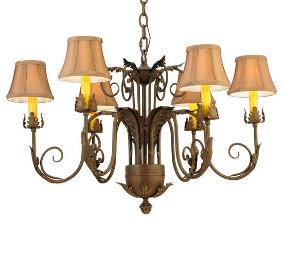 2nd Avenue Lindsay 87543.28.19H.X.220V Chandelier Light - Cortez Gold