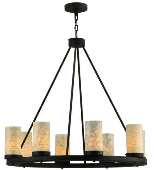 2nd Avenue Loxley 211425-6 Chandelier Light - Chestnut