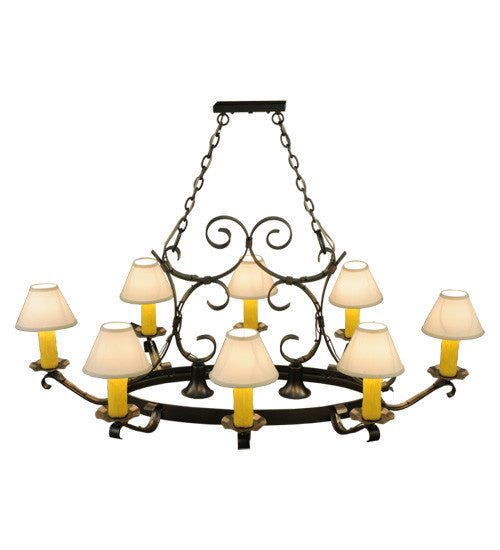 2nd Avenue Handforged 87029.51.DL.CC Chandelier Light - Blackened Pewter