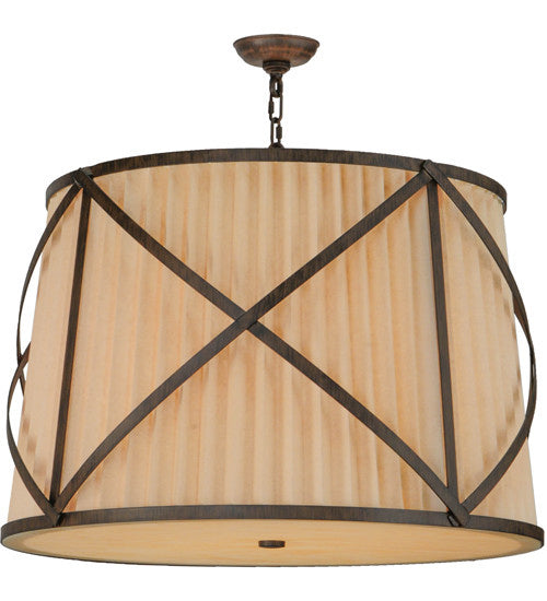 2nd Avenue Muirfield 202413-3 Chandelier Light - Classic Rust