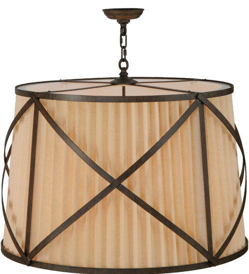 2nd Avenue Muirfield 202413-3 Chandelier Light - Classic Rust