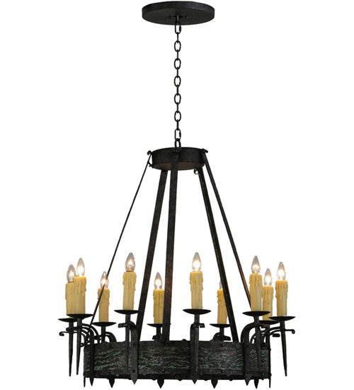 2nd Avenue Costello 62184-6 Chandelier Light - Smoke