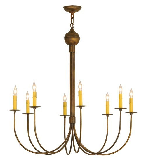 2nd Avenue Cheal 60060-9 Chandelier Light - Antique Brass Matte