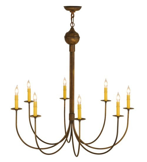 2nd Avenue Cheal 60060-9 Chandelier Light - Antique Brass Matte