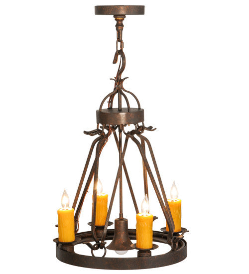 2nd Avenue Lakeshore 218079-1 Chandelier Light - Cajun Spice