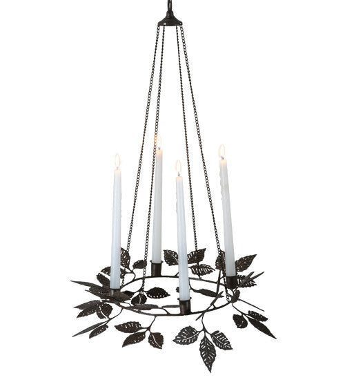 2nd Avenue Autumn Crown S905-1 Pendant Light - Cafe Noir