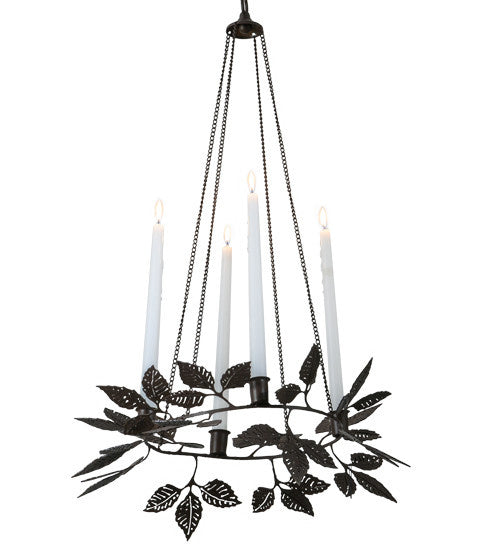 2nd Avenue Autumn Crown S905-1 Pendant Light - Cafe Noir