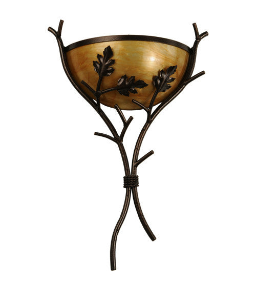 2nd Avenue Oak Branch S18327-25 Wall Sconce Light - Copper Vein