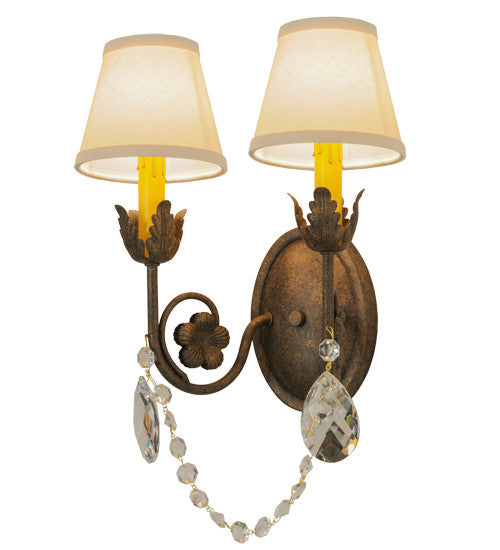 2nd Avenue Antonia 75806.2.X.073T Wall Sconce Light - Antiquity