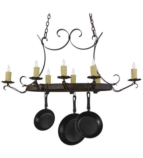 2nd Avenue Handforged 87029.51.24H.26W Pendant Light - Cajun Spice