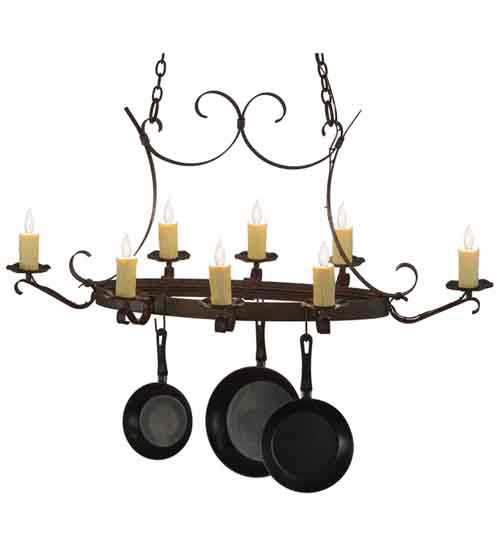 2nd Avenue Handforged 87029.51.24H.26W Pendant Light - Cajun Spice