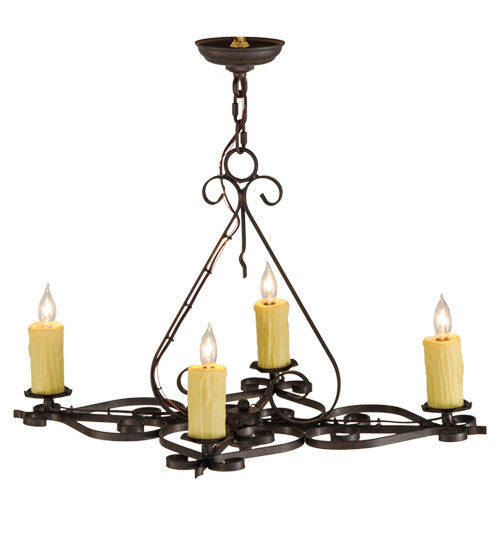 2nd Avenue Elianna 8020.28.ES.CS Chandelier Light - Cajun Spice