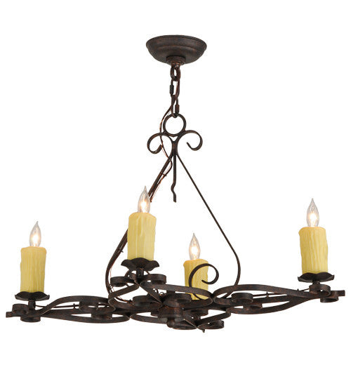 2nd Avenue Elianna 8020.28.ES.CS Chandelier Light - Cajun Spice