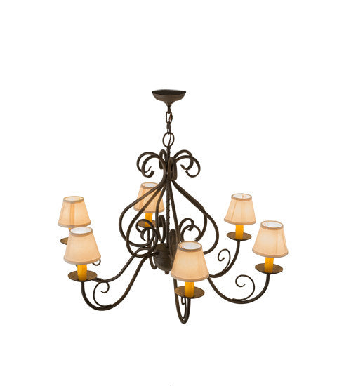 2nd Avenue Jenna 216393-3 Chandelier Light - Gilded Tobacco