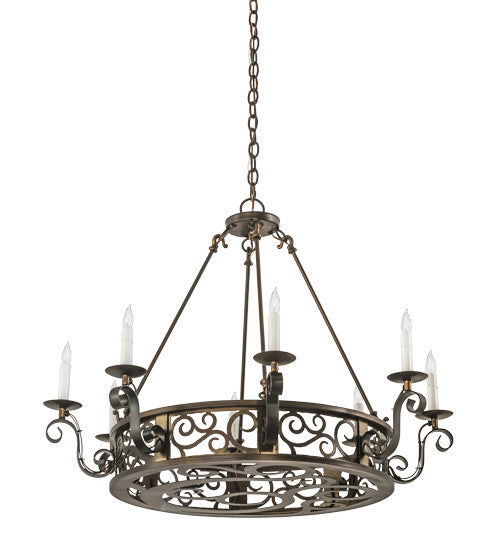 2nd Avenue Delano 01.0862.36.MOD Chandelier Light - Antique Copper