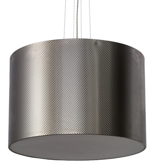 2nd Avenue Cilindro 203214-7 Pendant Light - Brushed Stainless Steel