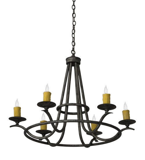 2nd Avenue Octavia 01.0770.36.304U Chandelier Light - Antique Iron Ore