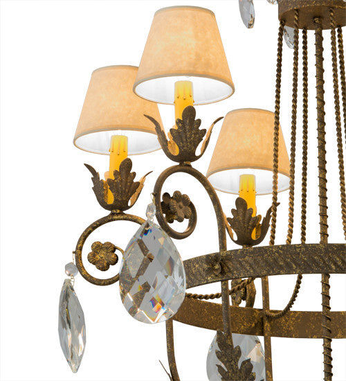 2nd Avenue Antonia 217981-6 Chandelier Light - Pompeii Gold