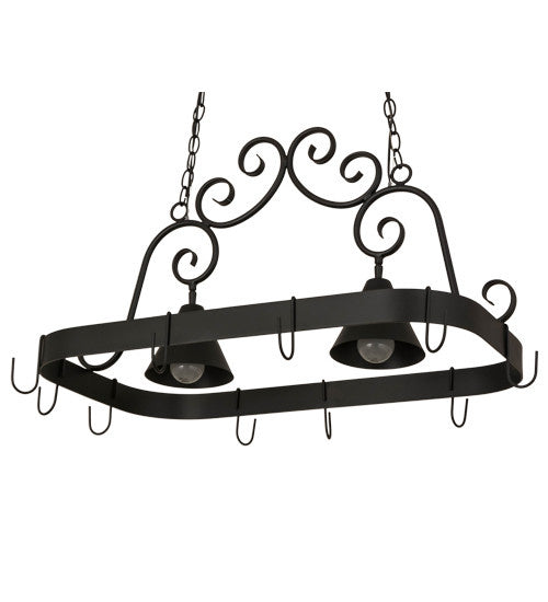 2nd Avenue Elana 8015.32.ES.072U Pendant Light - Blackwash