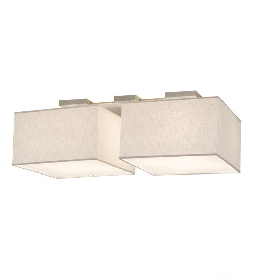 2nd Avenue Quadrato 204214-1 Ceiling Light - Weatherable Silver