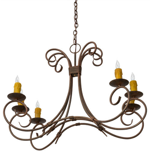 2nd Avenue Elon 87674.36.132U Chandelier Light - Cortez Gold