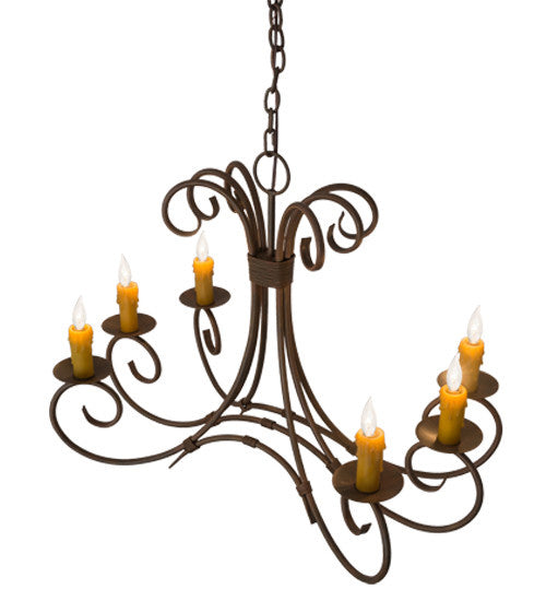 2nd Avenue Elon 87674.36.132U Chandelier Light - Cortez Gold