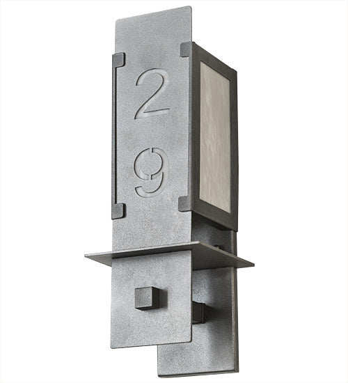 2nd Avenue Estructura 201919-47 Wall Sconce Light - Pewter