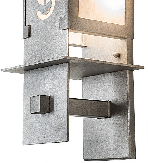 2nd Avenue Estructura 201919-47 Wall Sconce Light - Pewter