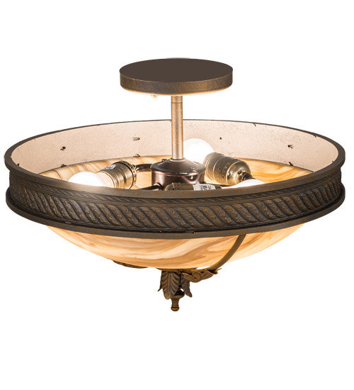 2nd Avenue Hoja 05.1139.15.TRAV.074U Ceiling Light - French Bronze