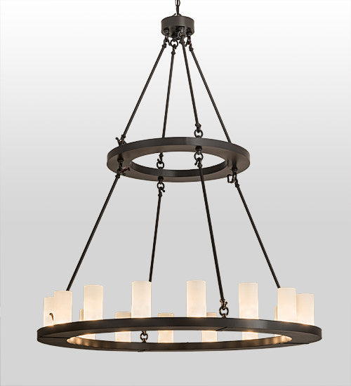 2nd Avenue Loxley 54061-10 Chandelier Light - Timeless Bronze